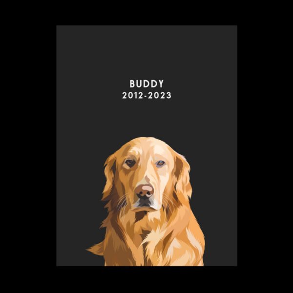 Custom Memorial Pet Portrait