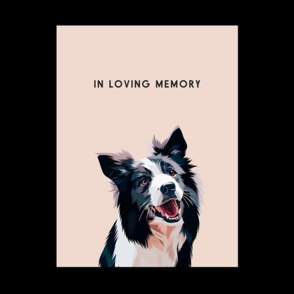 Custom Memorial Pet Portrait