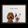Custom Two Pet Portrait