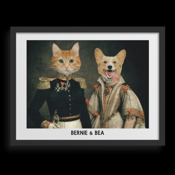 The Duke & Duchess Custom Pet Portrait