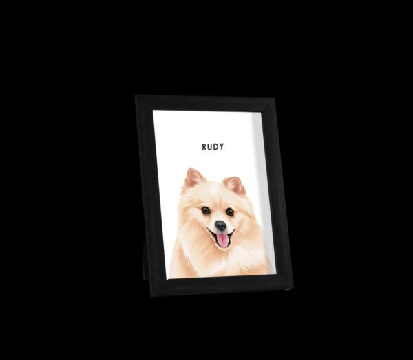 Custom Desktop One Pet Portrait