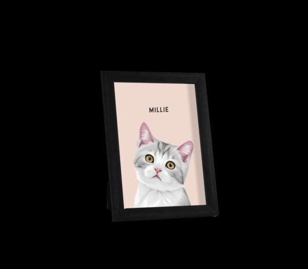 Custom Desktop One Pet Portrait