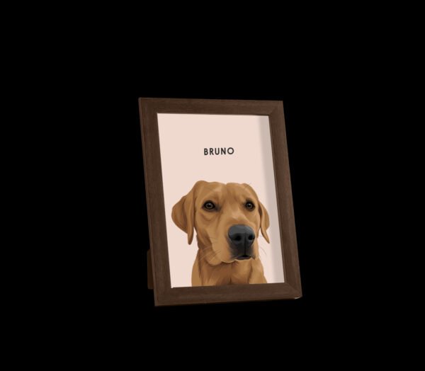 Custom Desktop One Pet Portrait