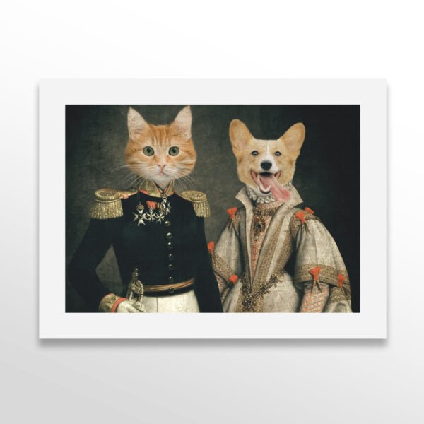 The Duke & Duchess Custom Pet Portrait
