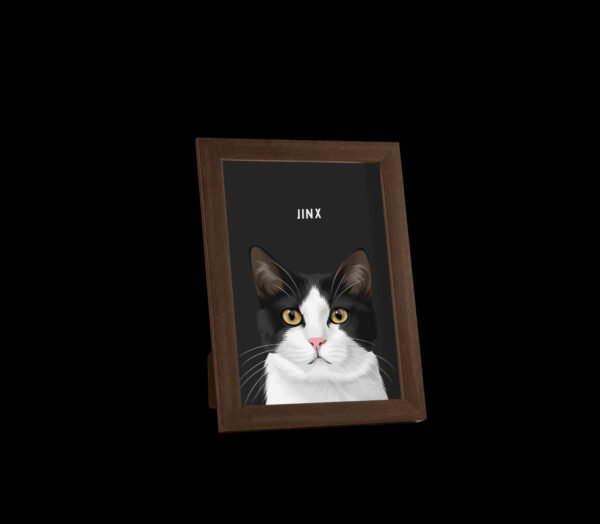 Custom Desktop One Pet Portrait