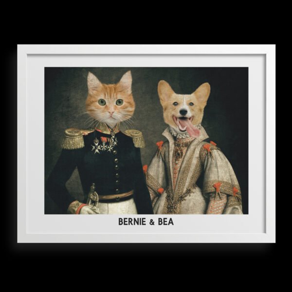 The Duke & Duchess Custom Pet Portrait