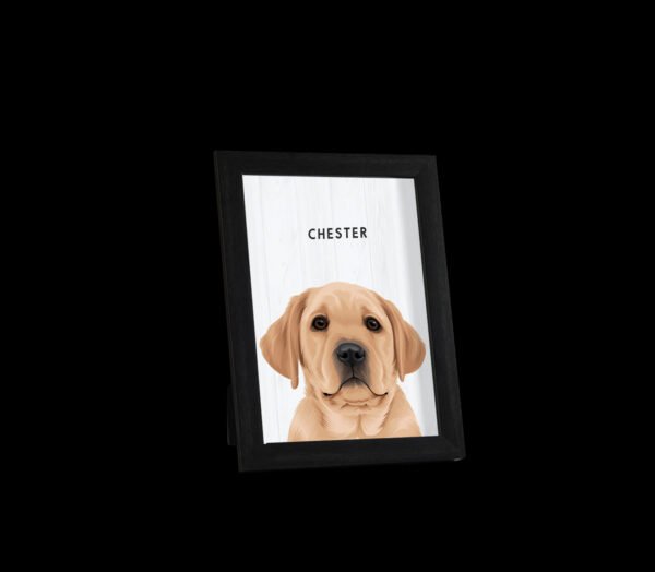 Custom Desktop One Pet Portrait