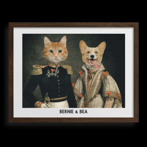 The Duke & Duchess Custom Pet Portrait