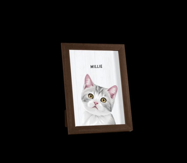 Custom Desktop One Pet Portrait