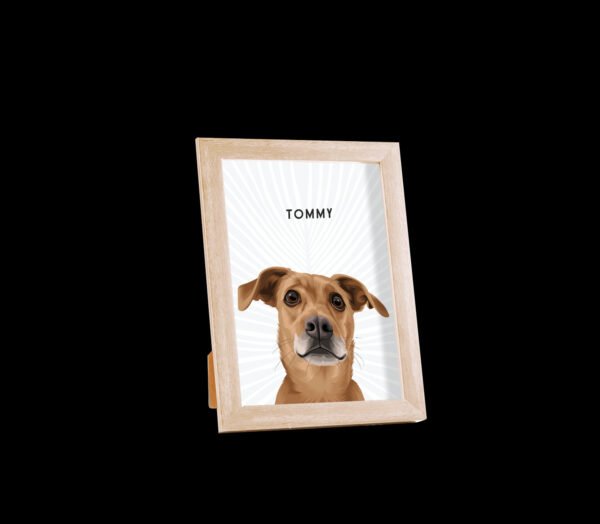 Custom Desktop One Pet Portrait