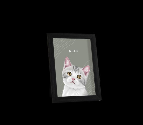 Custom Desktop One Pet Portrait