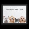 Custom Four Pet Portrait