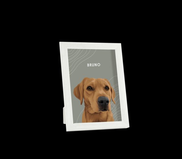 Custom Desktop One Pet Portrait