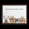 Custom Four Pet Portrait
