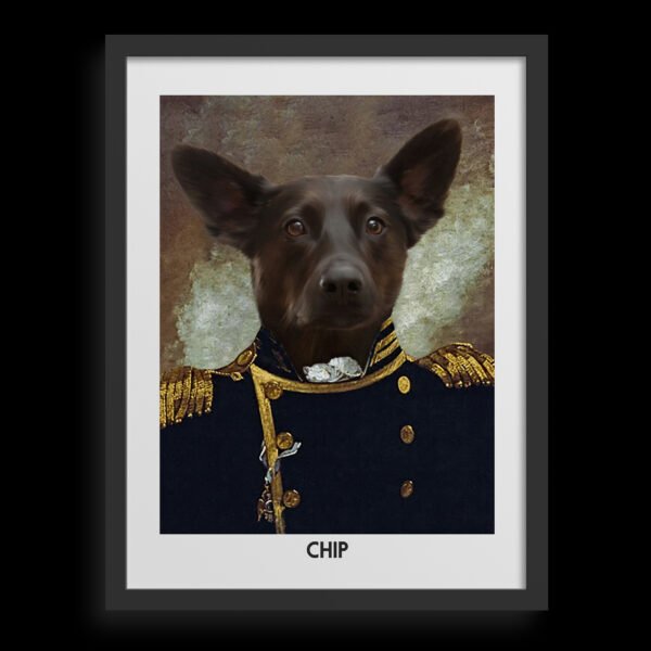 The Grand Elegance Custom Pet Portrait