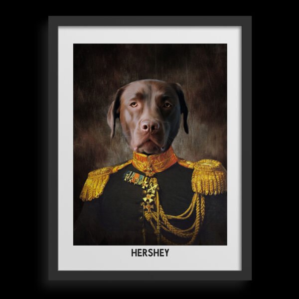 The Regal Leader Custom Pet Portrait