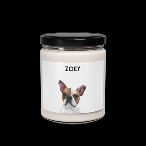 Custom One Pet Portrait Candle