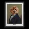 主图-01-主图-01 The Dignified Gentleman Custom Pet Portrait