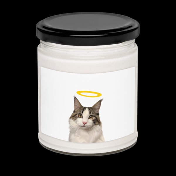 Custom Memorial Pet Portrait Candle