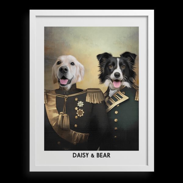 The Protectors Custom Pet Portrait