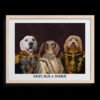 The Decorated Lords & Lady Custom Pet Portrait