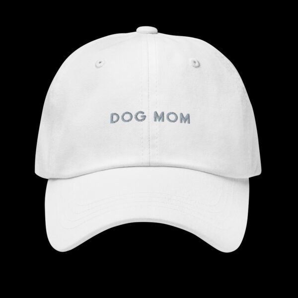 Dog Mom Embroidered Dad Hat