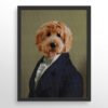 主图-03-主图-03 The Dignified Gentleman Custom Pet Portrait