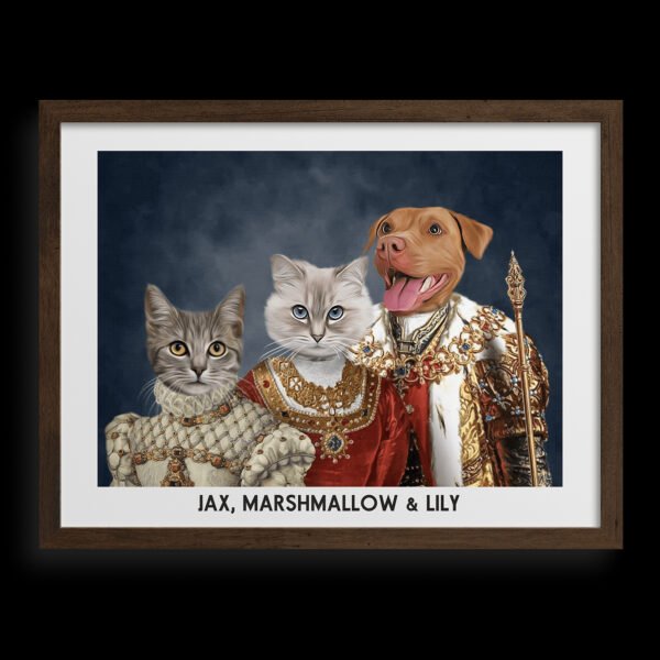 主图-03-主图-03 The Royal Family Custom Pet Portrait