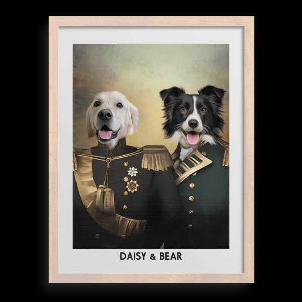 The Protectors Custom Pet Portrait