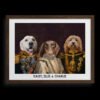 The Decorated Lords & Lady Custom Pet Portrait