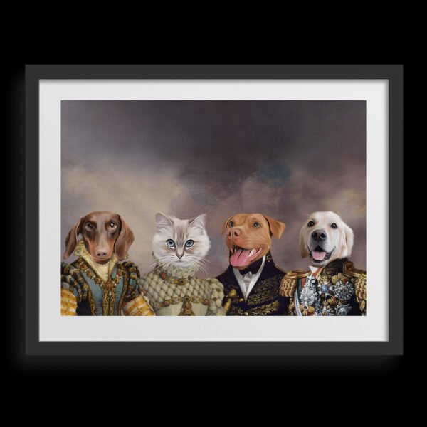 The Royal Court Custom Pet Portrait