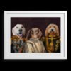The Decorated Lords & Lady Custom Pet Portrait