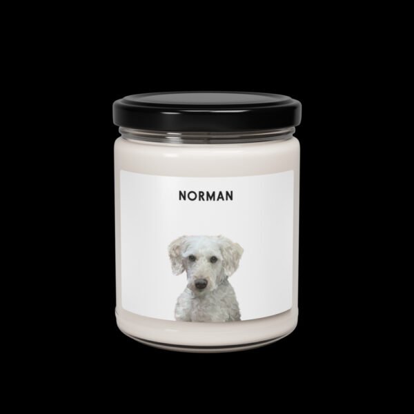 Custom One Pet Portrait Candle