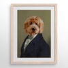 主图-06-主图-06 The Dignified Gentleman Custom Pet Portrait