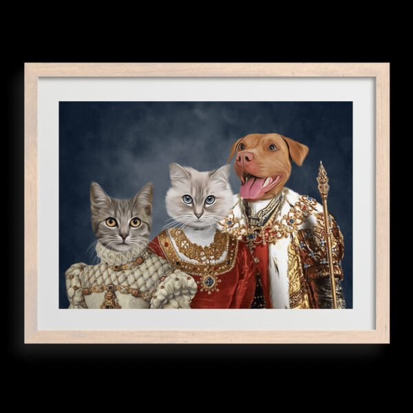 主图-06-主图-06 The Royal Family Custom Pet Portrait