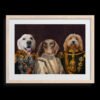 The Decorated Lords & Lady Custom Pet Portrait