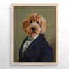 主图-07-主图-07 The Dignified Gentleman Custom Pet Portrait