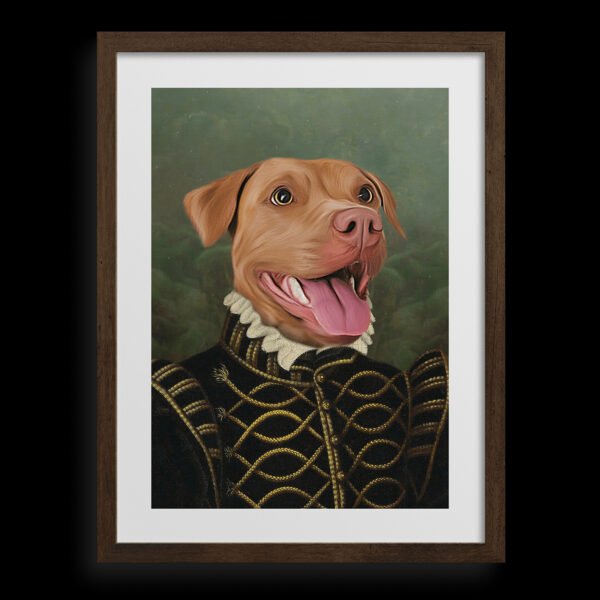 The Baroness Custom Pet Portrait