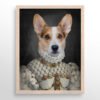 主图-08-主图-08 The Proper Lady Custom Pet Portrait