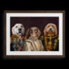 The Decorated Lords & Lady Custom Pet Portrait