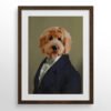 主图-08-主图-08 The Dignified Gentleman Custom Pet Portrait