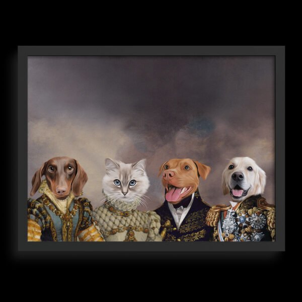 The Royal Court Custom Pet Portrait