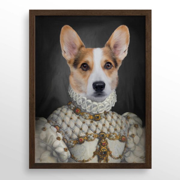 主图-09-主图-09 The Proper Lady Custom Pet Portrait