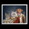 主图-09-主图-09 The Royal Family Custom Pet Portrait