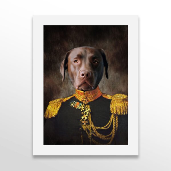 The Regal Leader Custom Pet Portrait