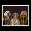 The Decorated Lords & Lady Custom Pet Portrait