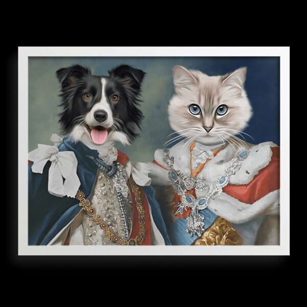Their Majesties Custom Pet Portraits