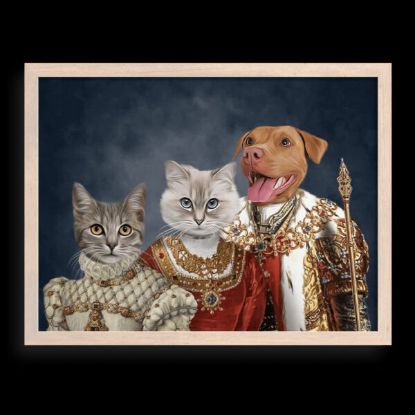 The Royal Court Custom Pet Portrait