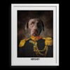 The Regal Leader Custom Pet Portrait