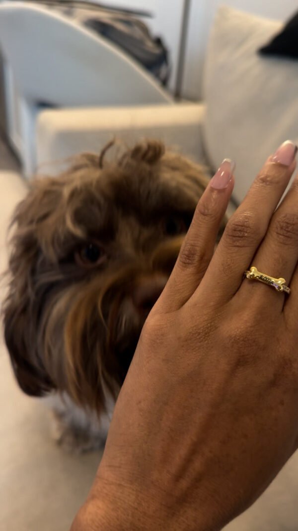Custom Engraved Bone Ring